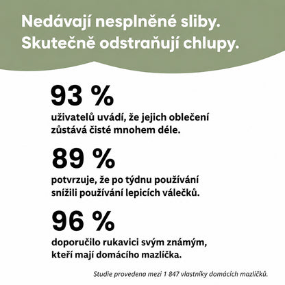 Rukavice proti chlupům