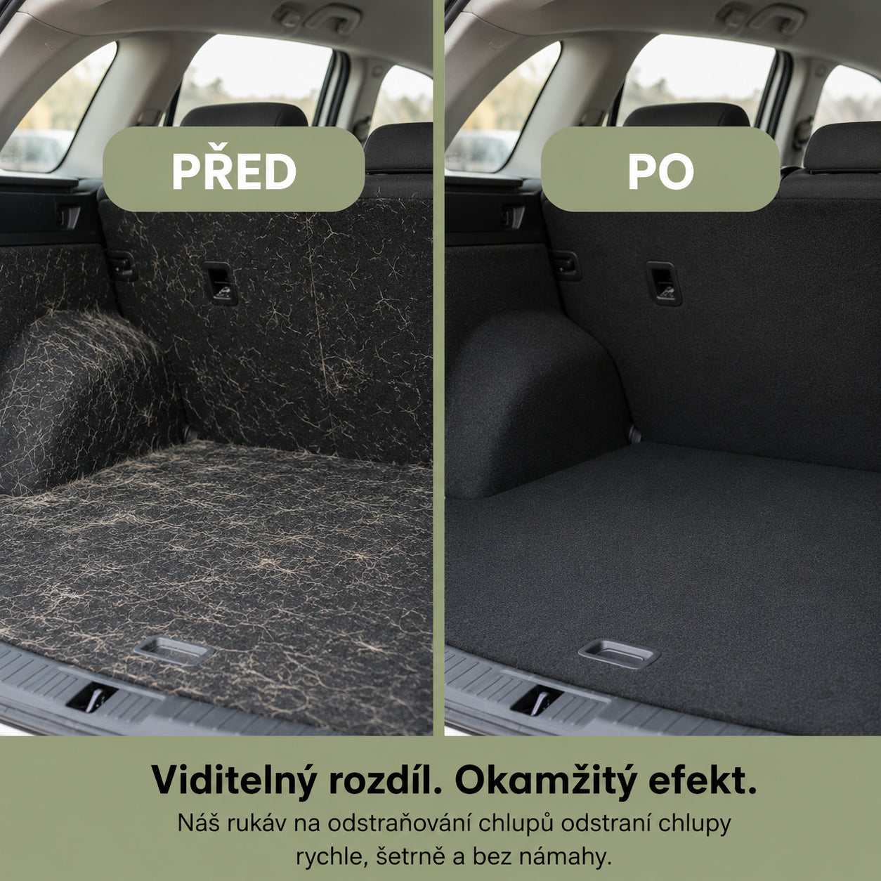 Rukavice proti chlupům